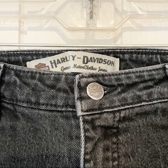Harley-Davidson Vintage Black Bootcut Jeans - Picture 3 of 6